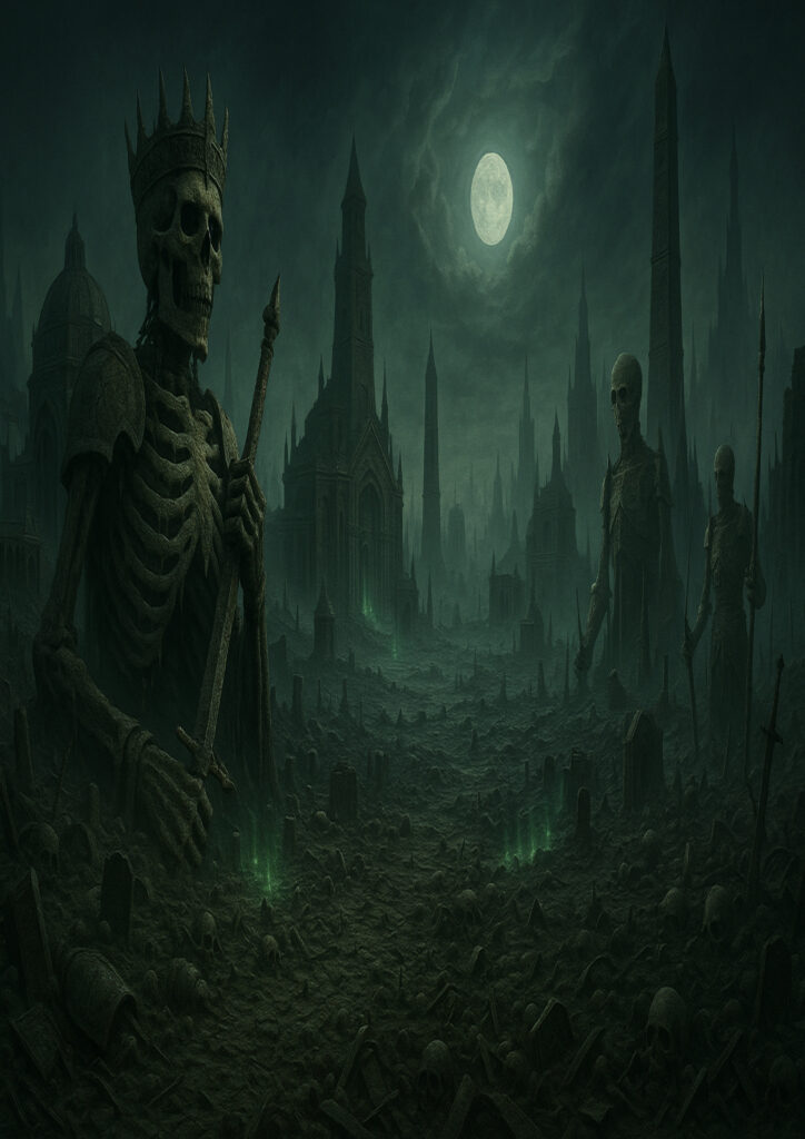 fantasy landscape scenery with dramatic lighting