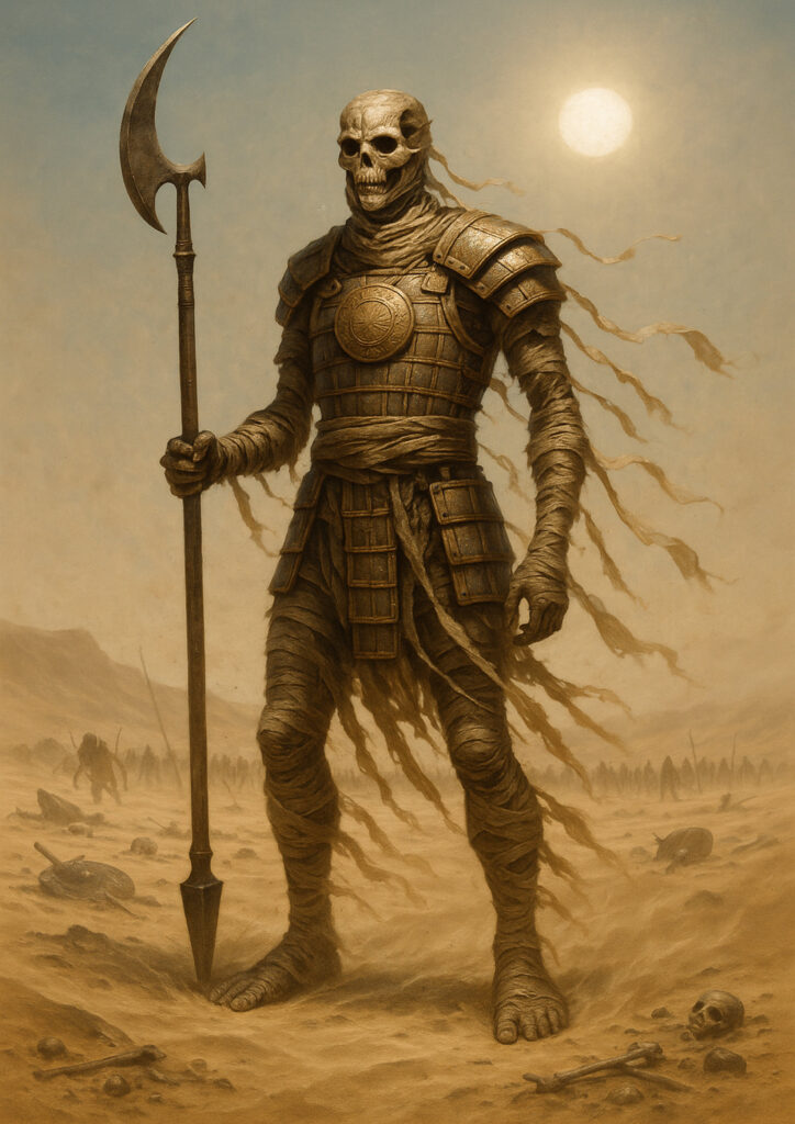 Ancient tomb kings of khemria warhammer inspired fantasy