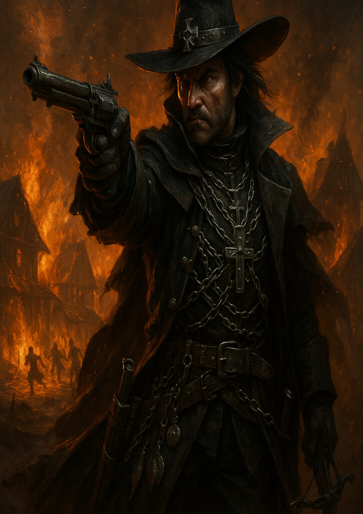 The empire army inspired by warhammer aesthetic