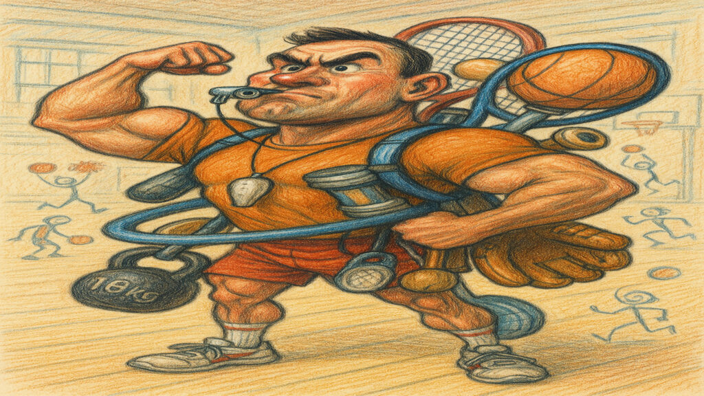 Caricature style illustration inspired by ordinary moments and daily experiences