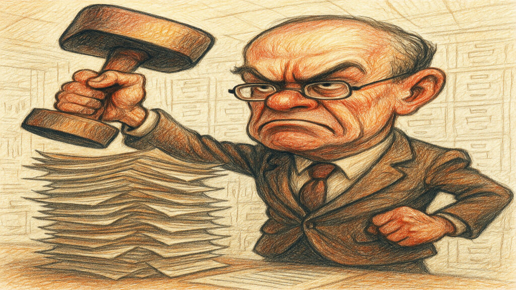 Caricature style illustration inspired by ordinary moments and daily experiences