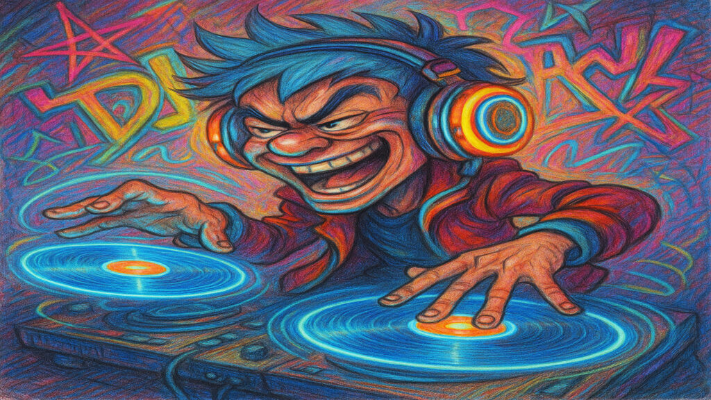 Caricature style illustration inspired by ordinary moments and daily experiences