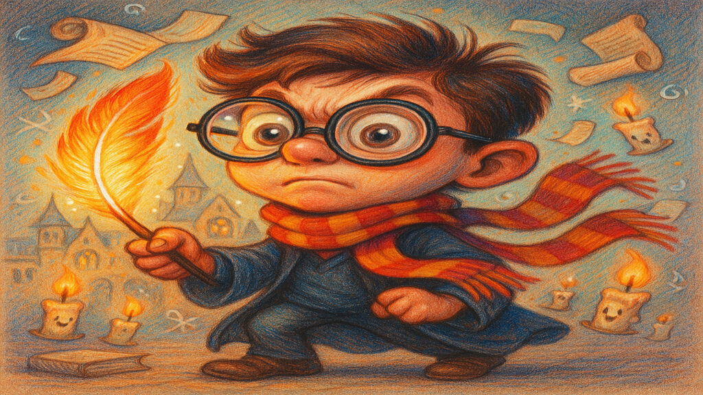 Caricature style illustration inspired by ordinary moments and daily experiences