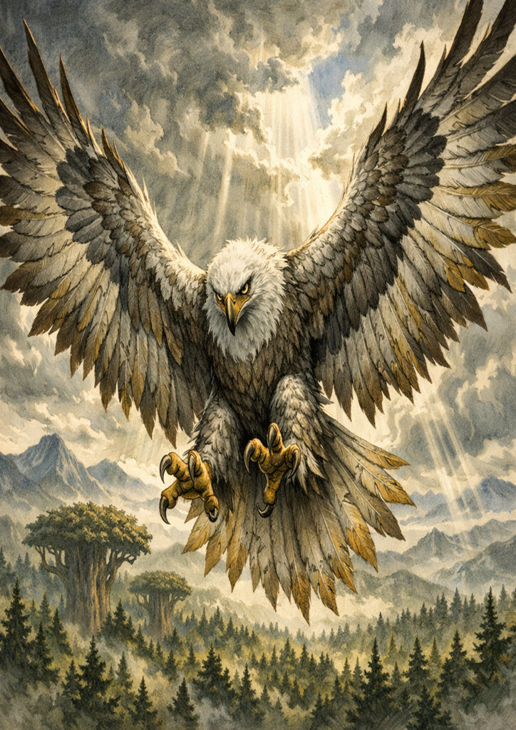 Warhammer inspired wood elves digital fantasy art