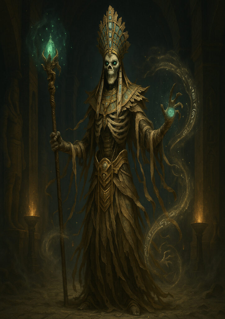 Ancient tomb kings of khemria warhammer inspired fantasy