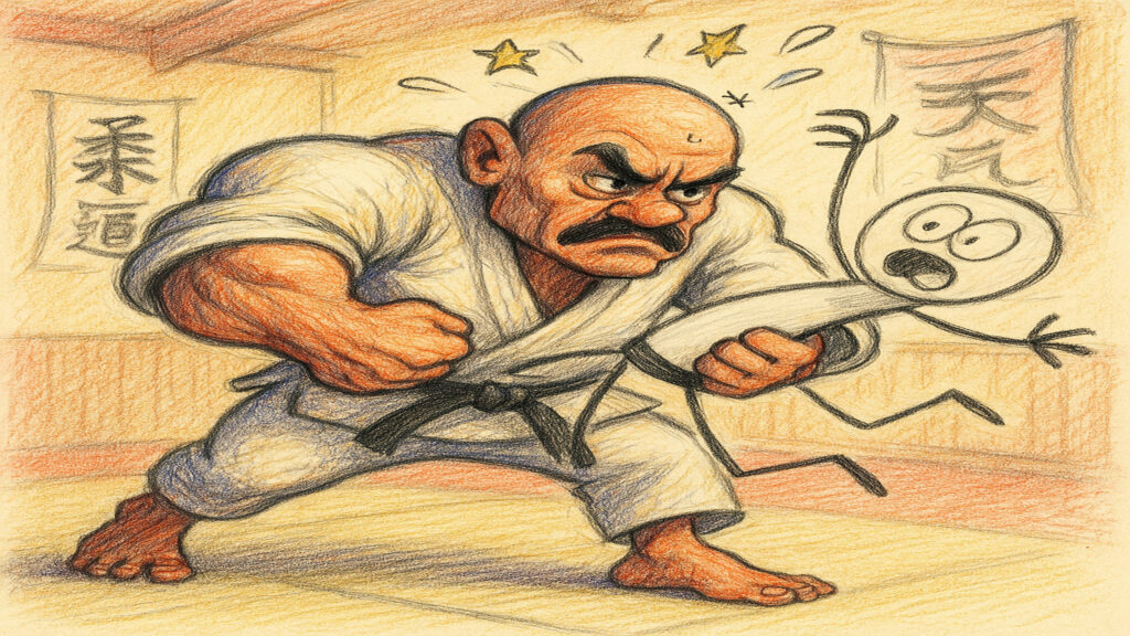 Caricature style illustration inspired by ordinary moments and daily experiences