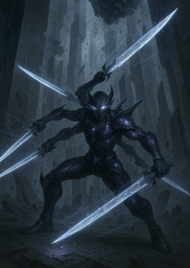 Epic warhammer inspired daemons of chaos battlefield