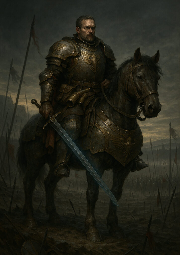 Warhammer inspired empire soldiers fantasy artwork