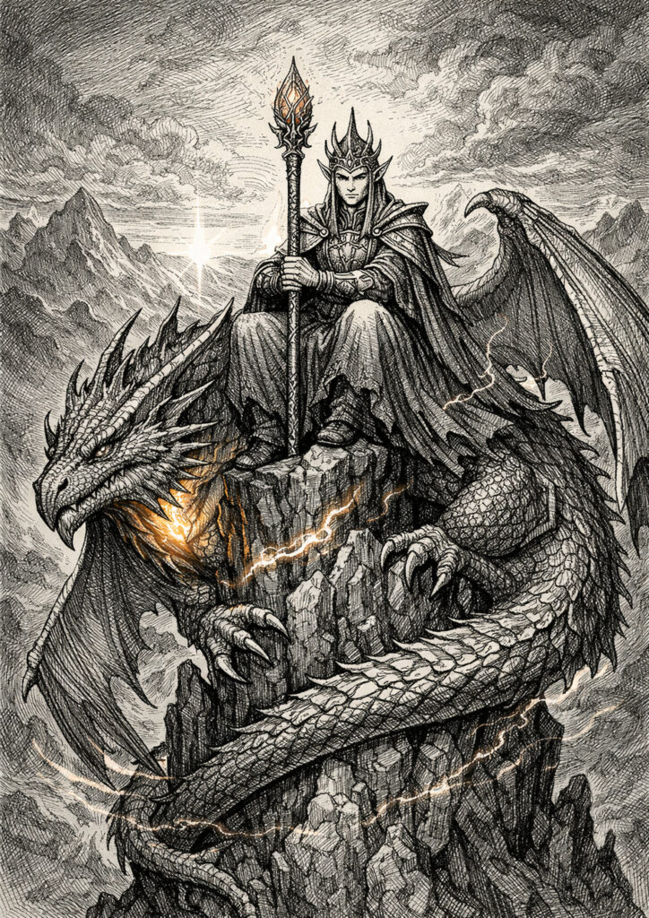 High elves warriors inspired by warhammer aesthetic