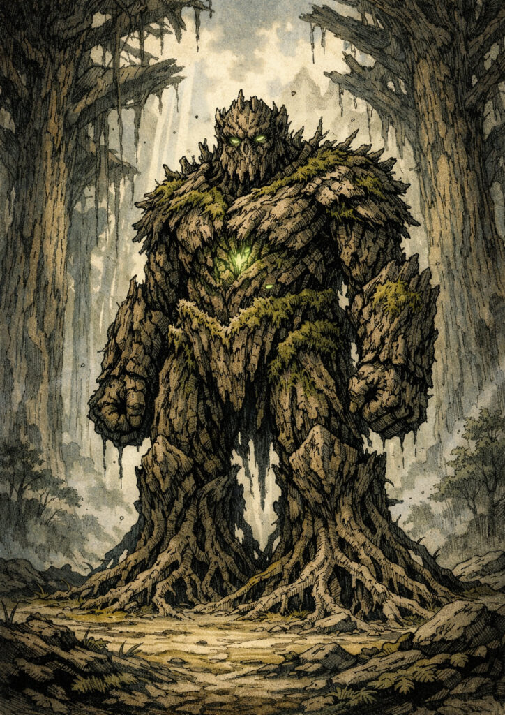 Warhammer inspired wood elves digital fantasy art