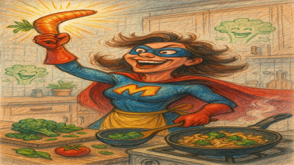 Expressive caricature illustration inspired by everyday life and simple humor