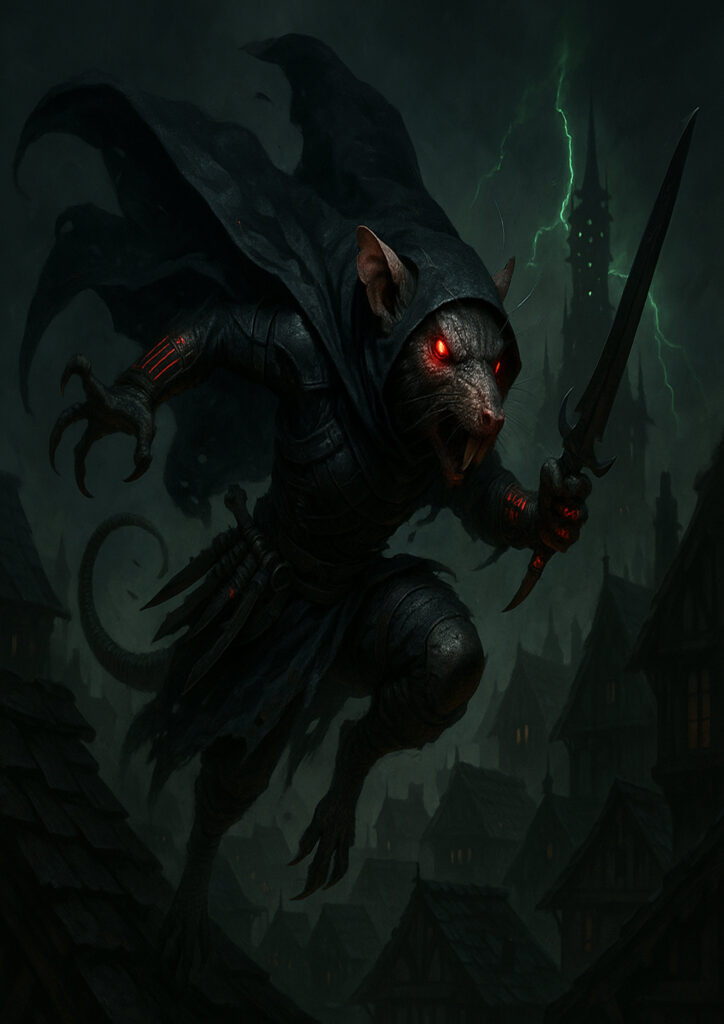 Skaven faction inspired by warhammer dark fantasy