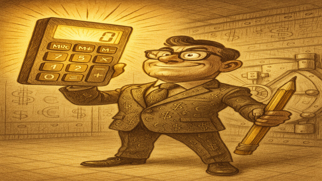 Lighthearted caricature artwork inspired by familiar real-life situations