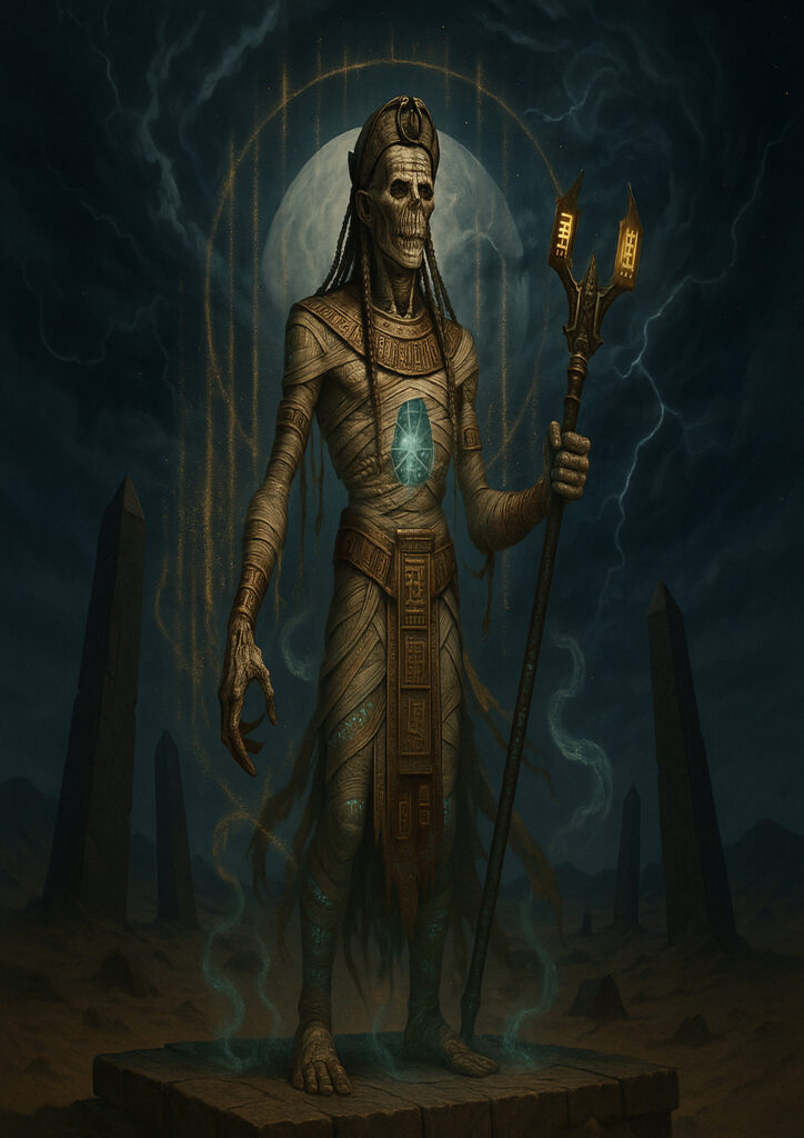 Warhammer inspired tomb kings of khemria undead army