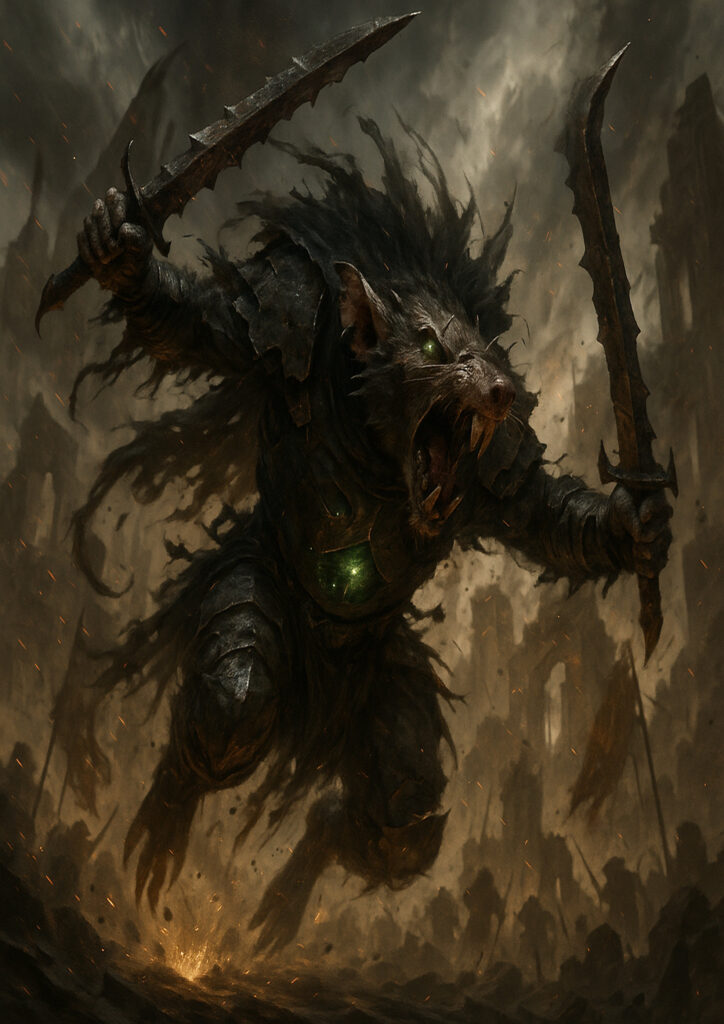 Skaven faction inspired by warhammer dark fantasy