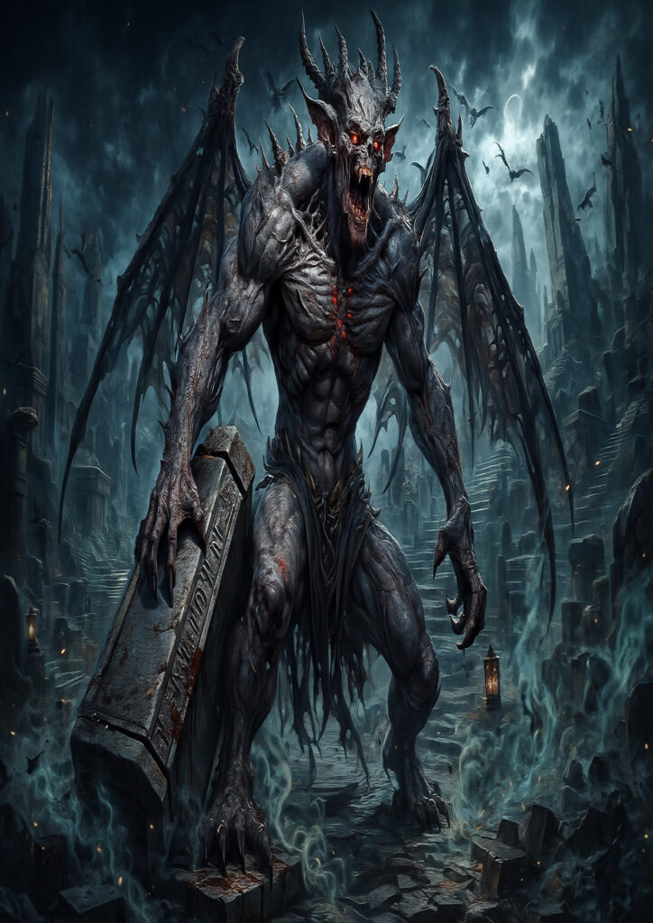 Warhammer inspired vampires dark fantasy artwork
