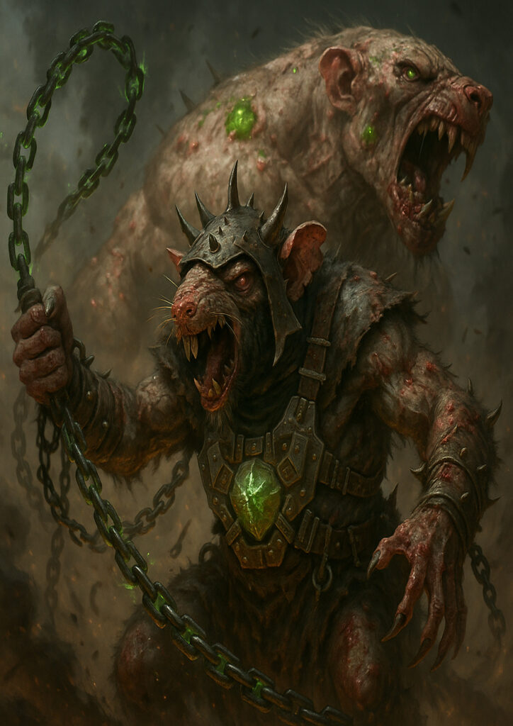 Skaven faction inspired by warhammer dark fantasy