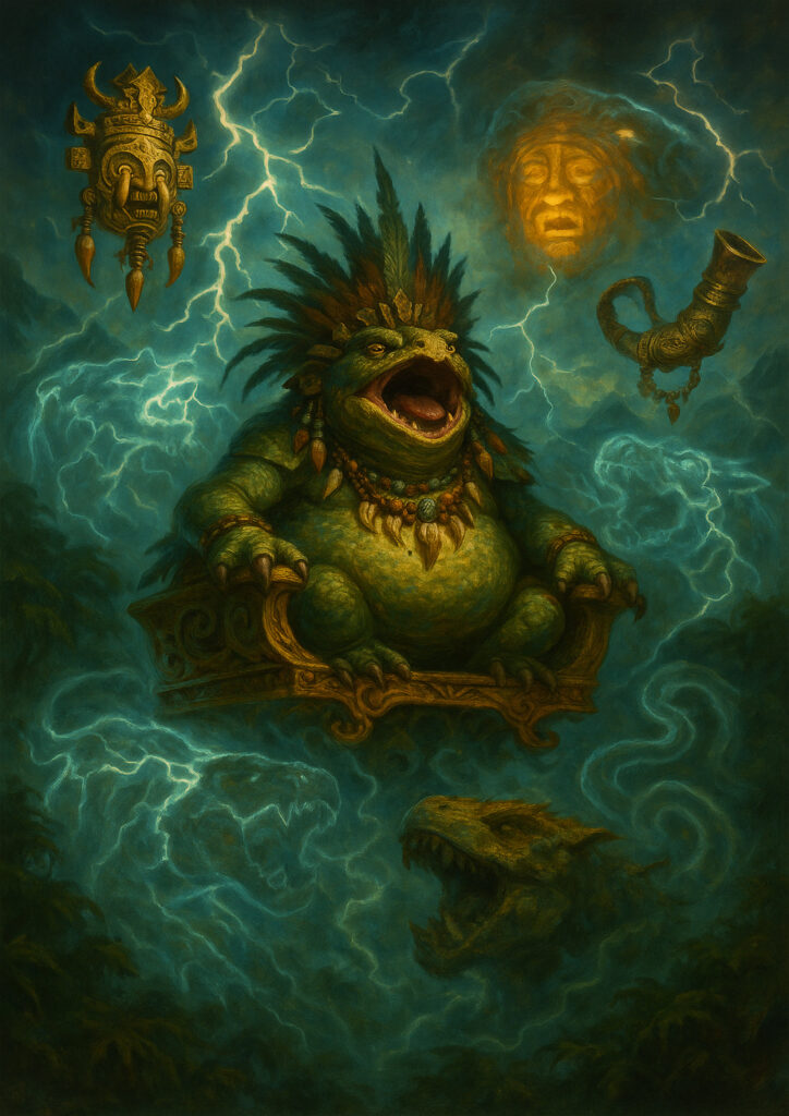 Warhammer inspired lizardmen warriors fantasy artwork