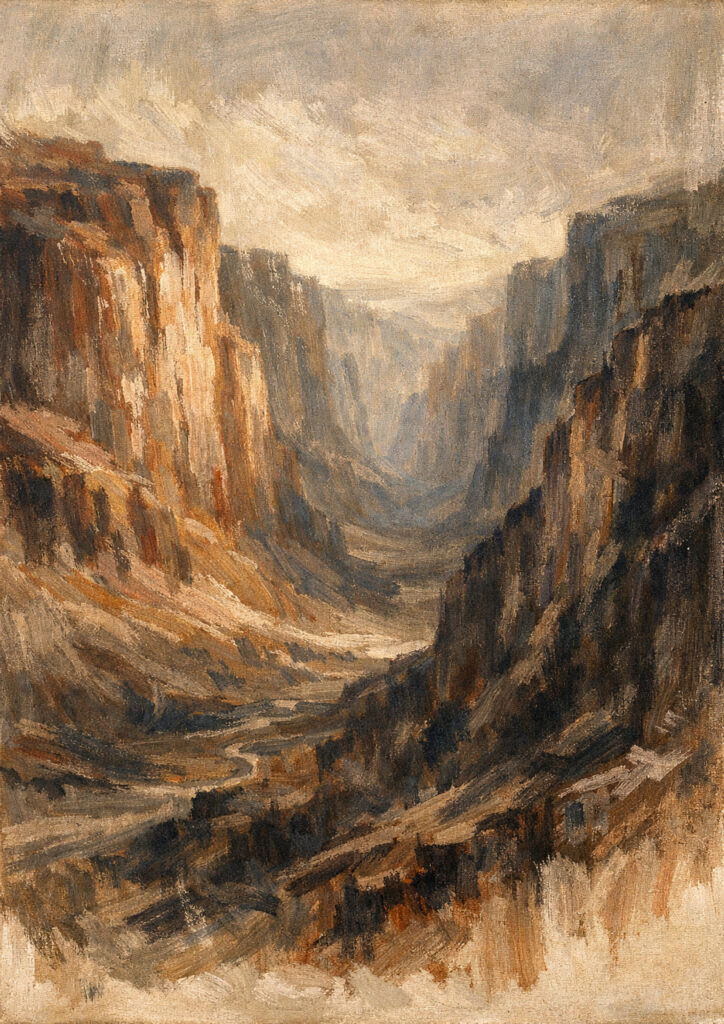 mountain landscape scenery inspired by nature