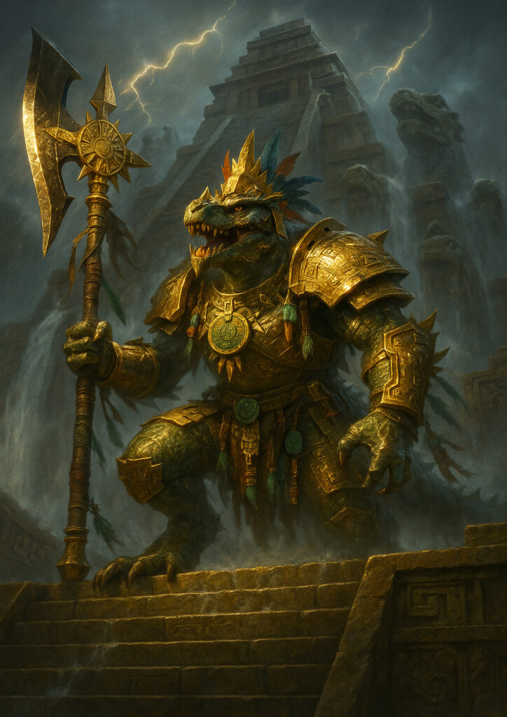 Ancient lizardmen warriors warhammer inspired art