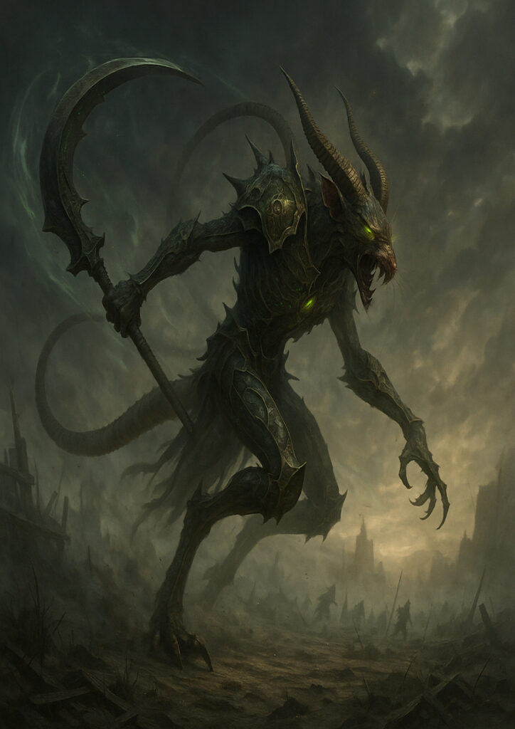 Skaven faction inspired by warhammer dark fantasy