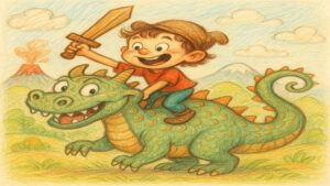 Humorous caricature illustration inspired by everyday life and human behavior