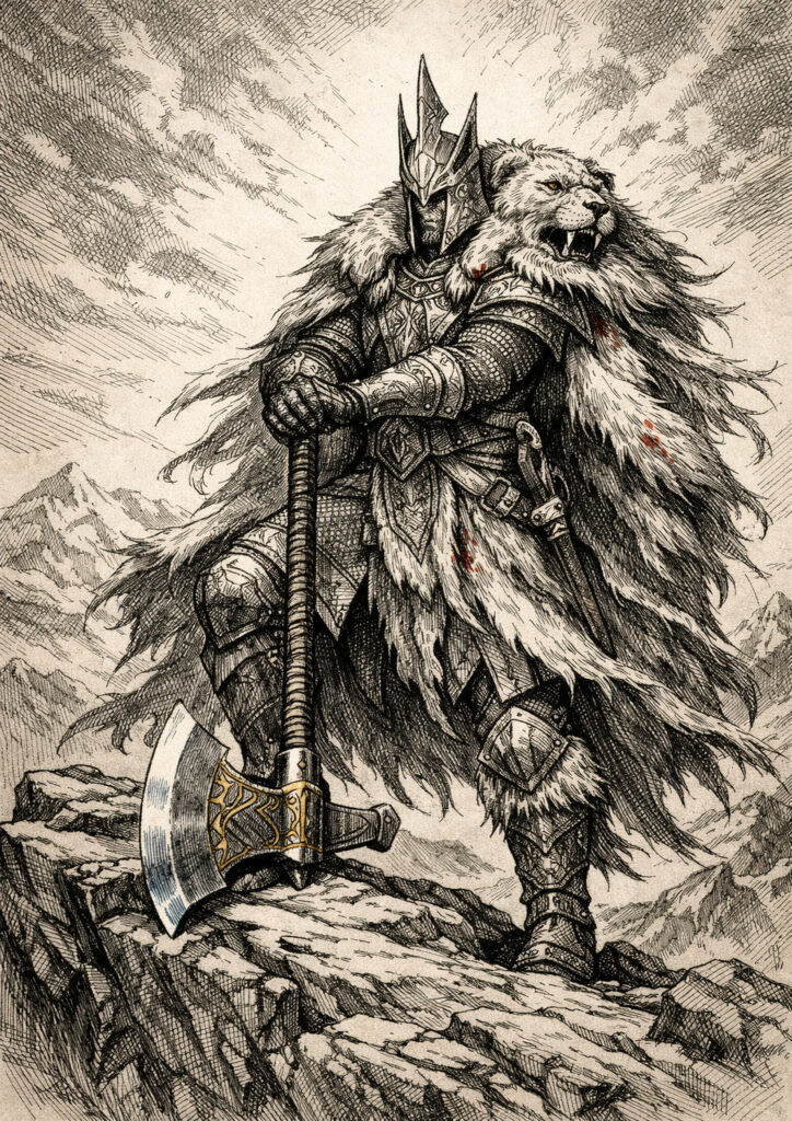 Warhammer inspired high elves fantasy artwork