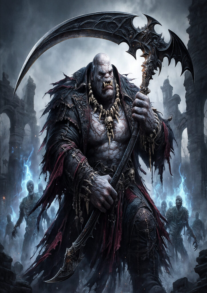 Ogres army inspired by warhammer dark fantasy