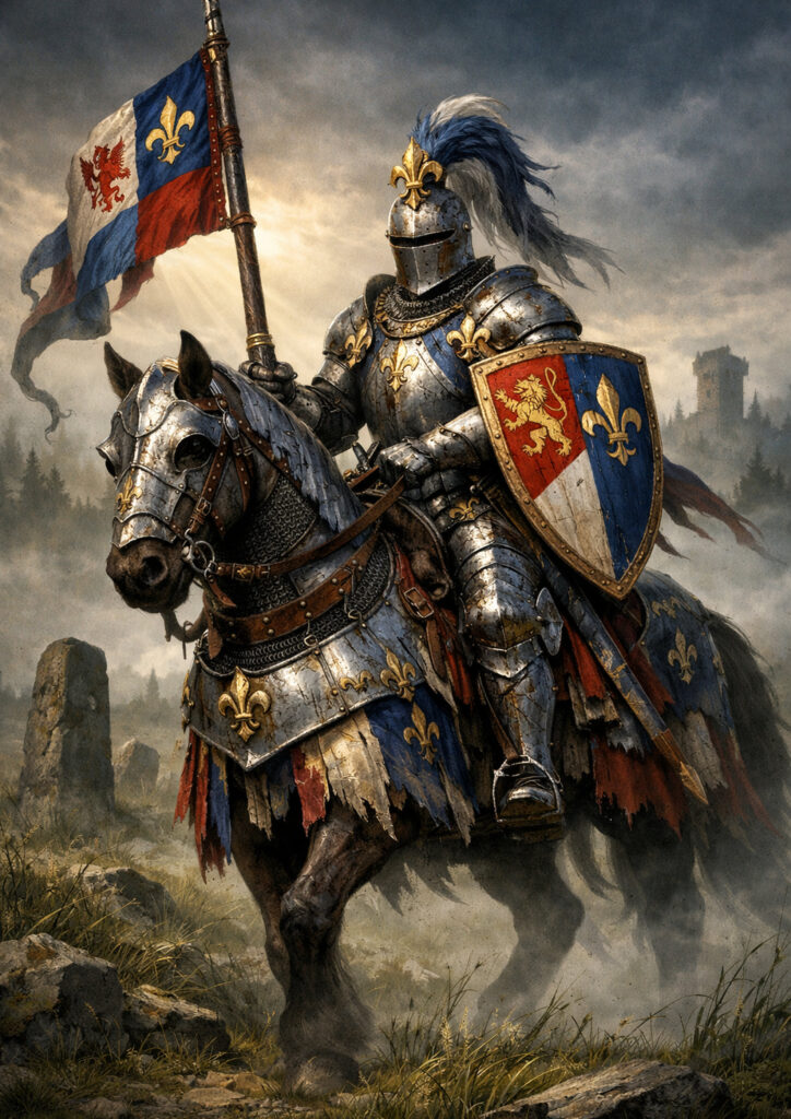 Warhammer inspired knights fantasy artwork