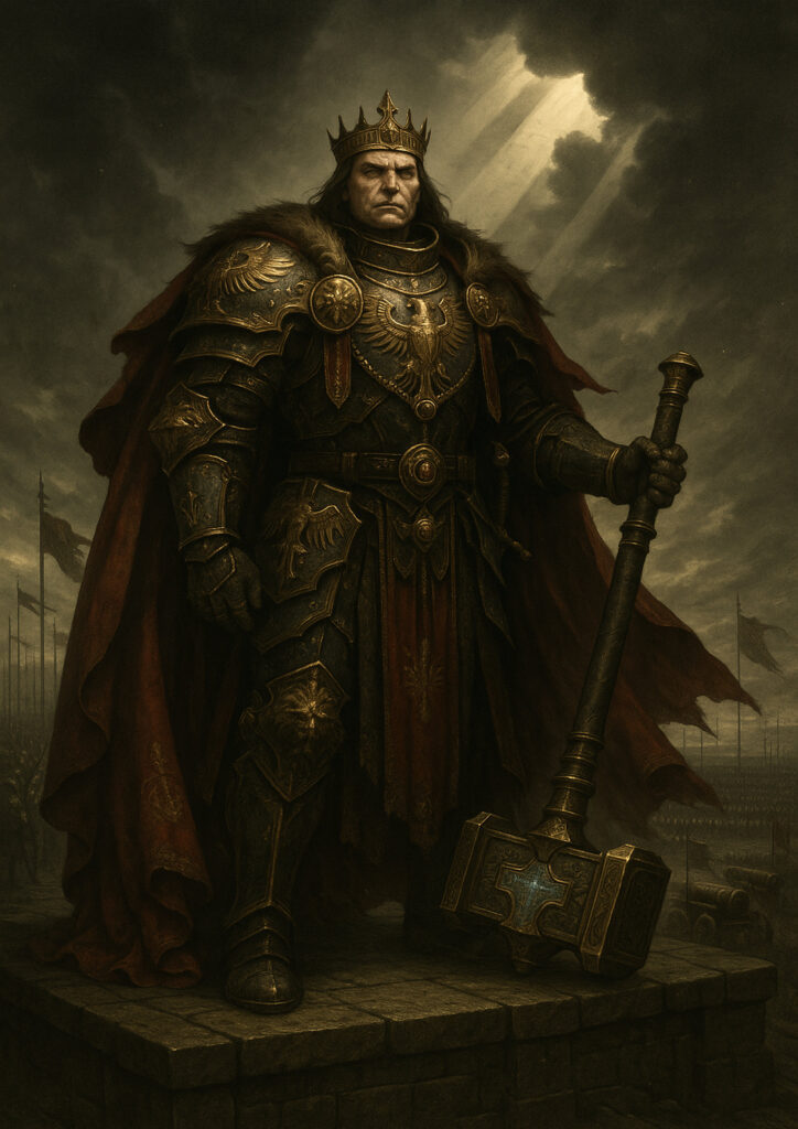 Warhammer inspired empire soldiers fantasy artwork