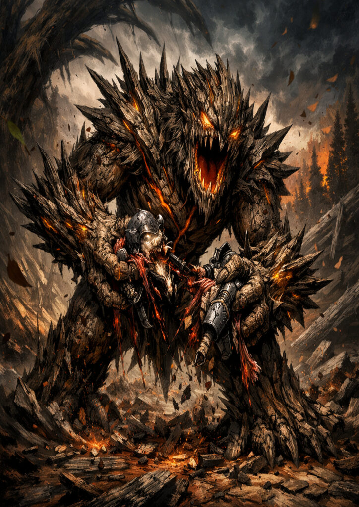 High detail warhammer inspired wood elves characters