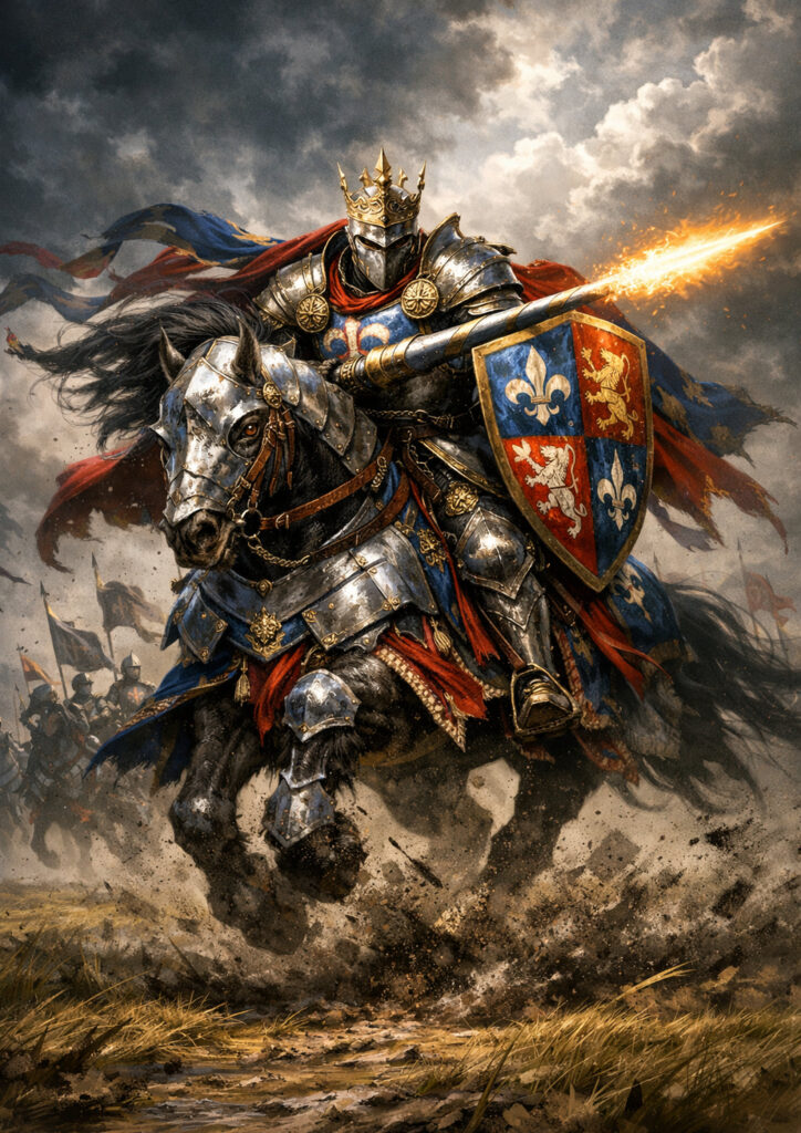 Warhammer inspired knights fantasy artwork