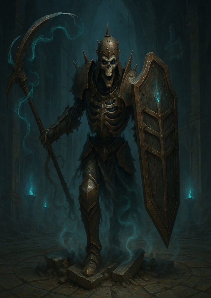 Ancient vampires warhammer inspired undead artwork