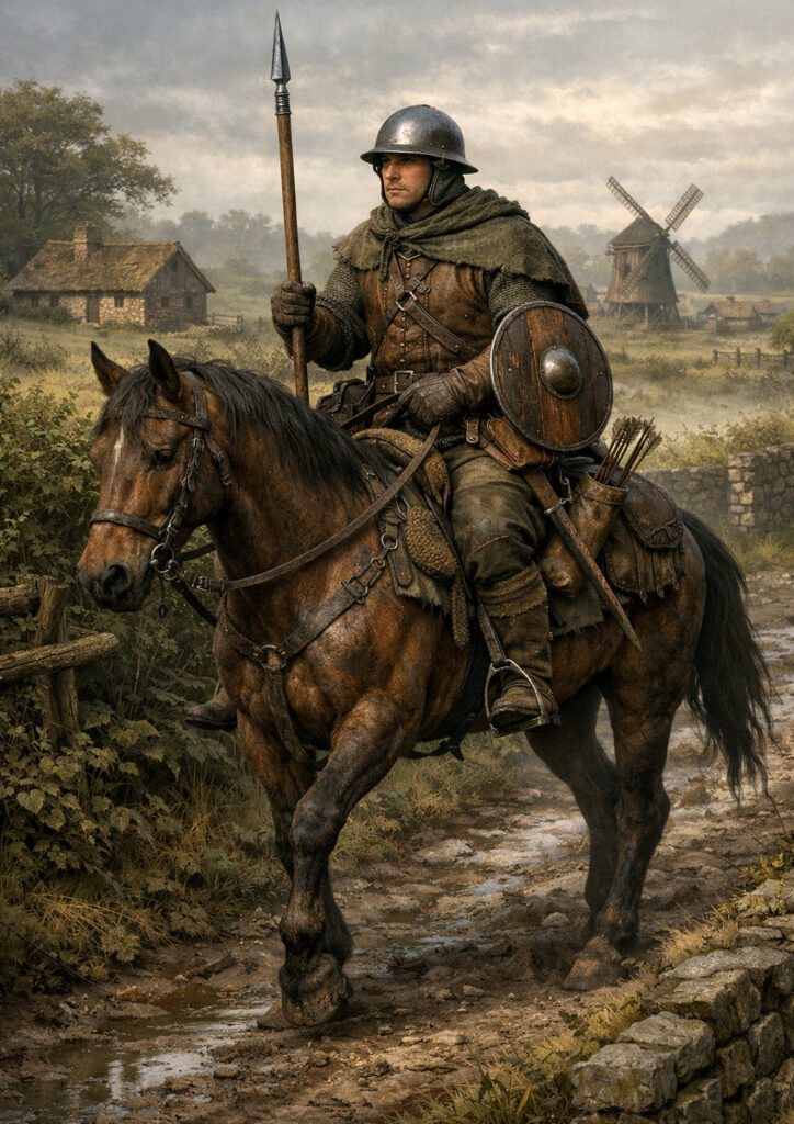 Warhammer inspired knights digital fantasy art