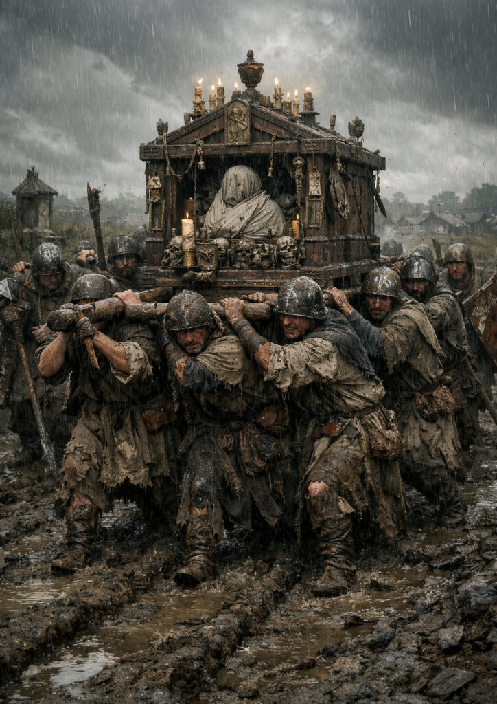 Warhammer inspired knights digital fantasy art