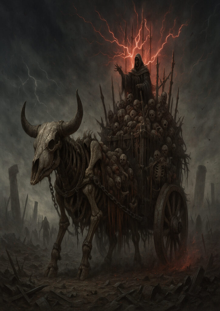 Ancient vampires warhammer inspired undead artwork