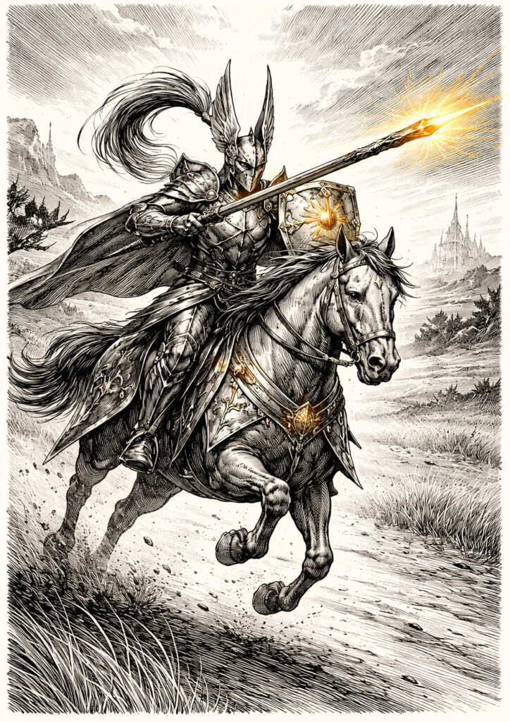 High elves faction inspired by warhammer fantasy style