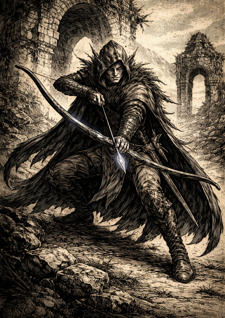 High elves faction inspired by warhammer fantasy style