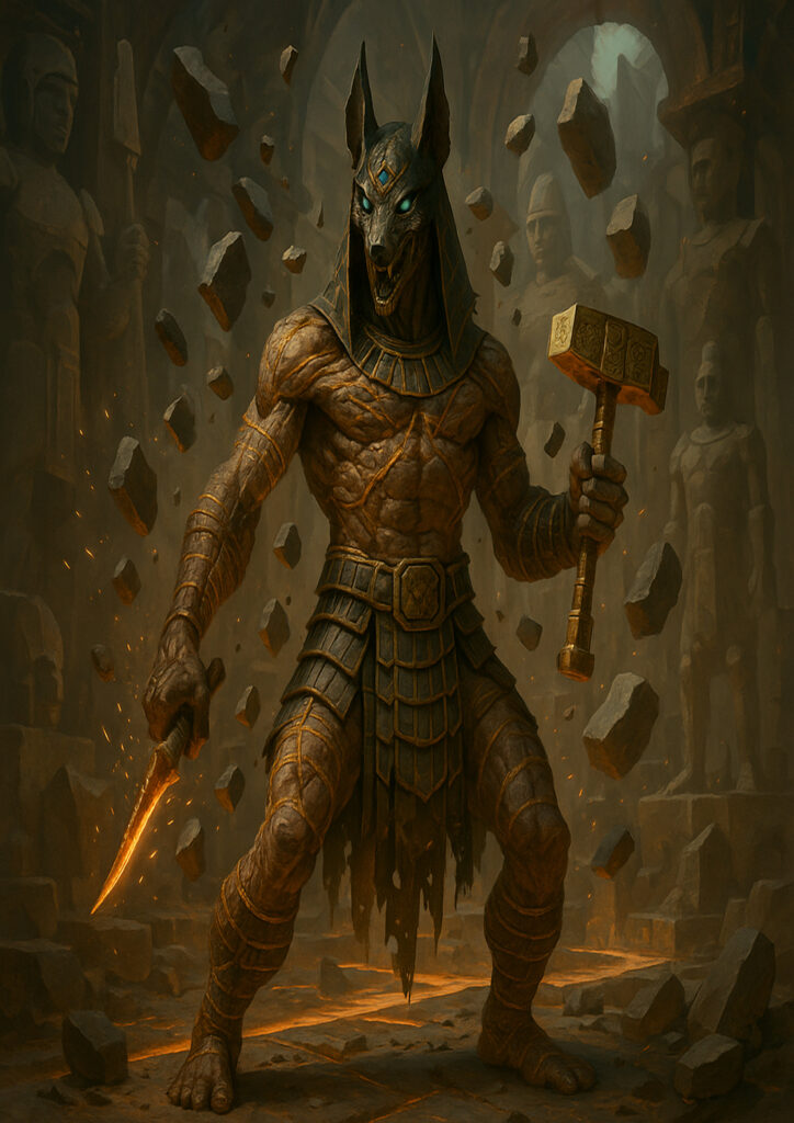 Tomb kings of khemria inspired by warhammer aesthetic