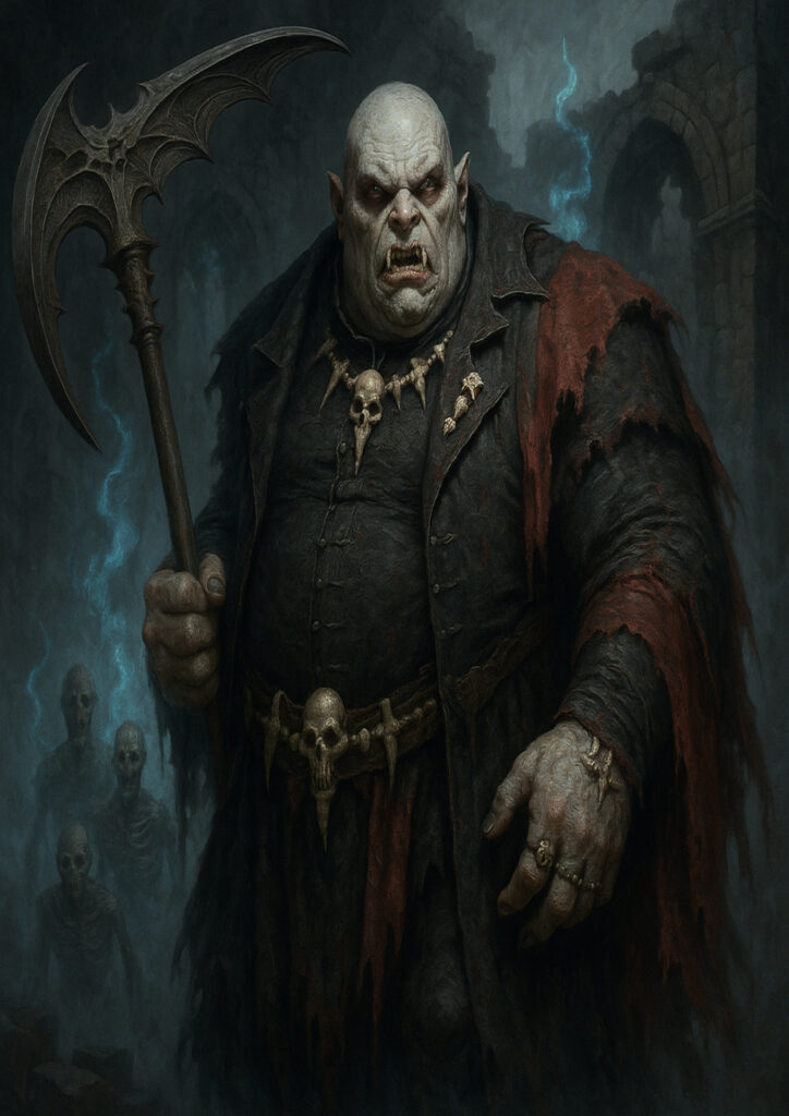 Massive ogres warriors warhammer inspired artwork