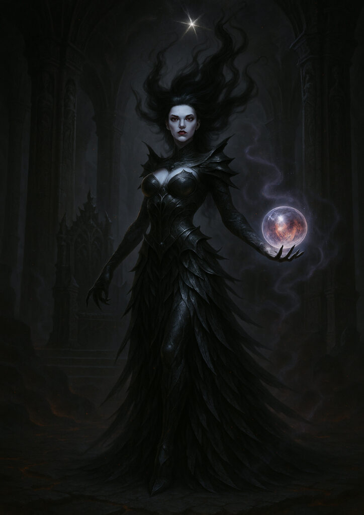 Warhammer inspired vampires digital fantasy art