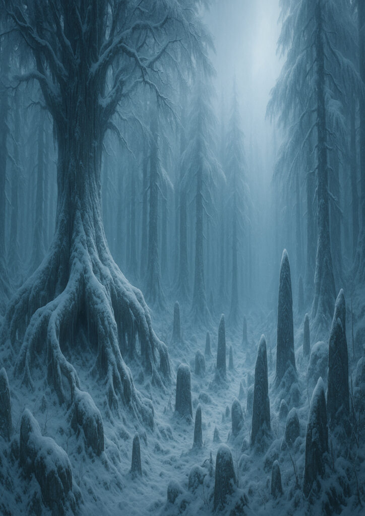 fantasy landscape image with magical atmosphere