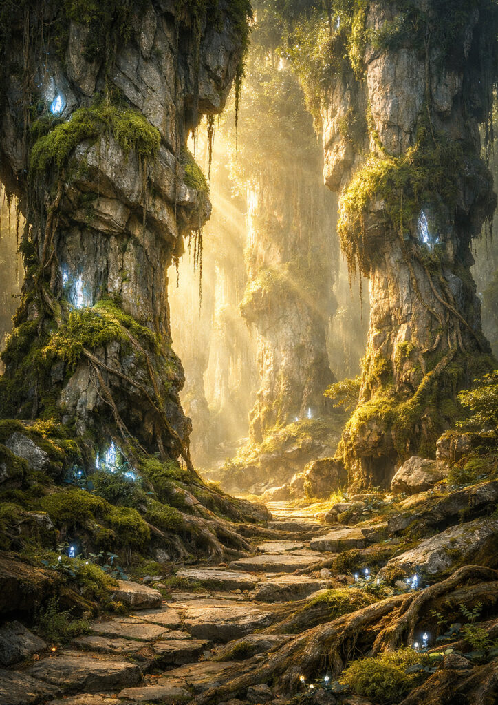 forest landscape scenery inspired by nature