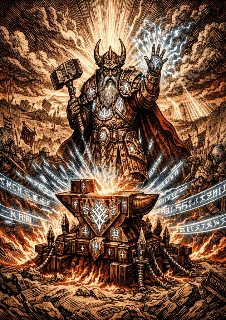 Legendary dwarfs warriors warhammer inspired artwork