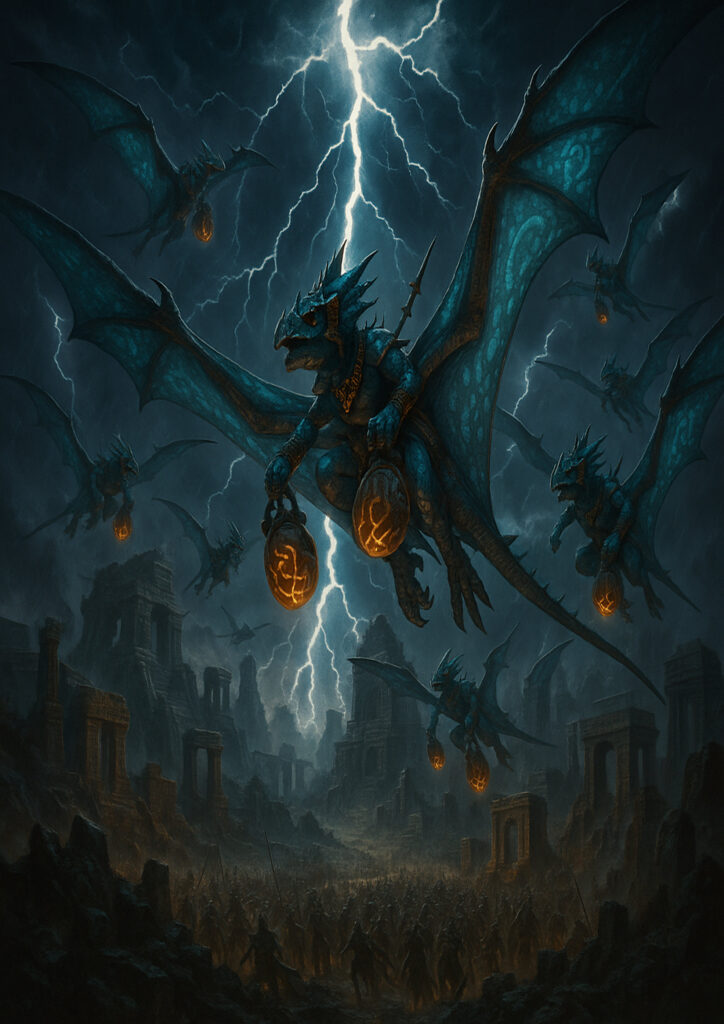 Warhammer inspired lizardmen warriors fantasy artwork