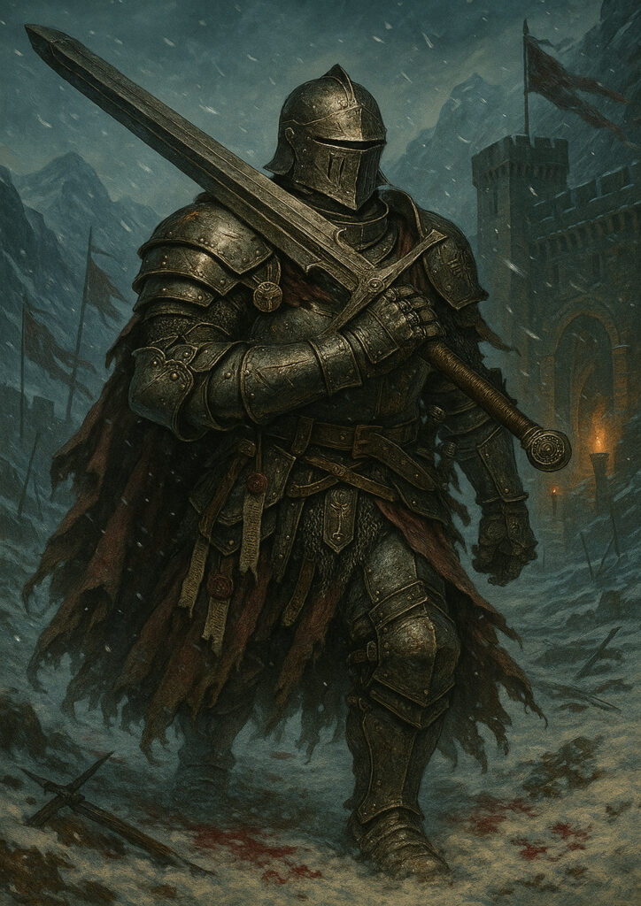 Imperial army warhammer inspired fantasy artwork