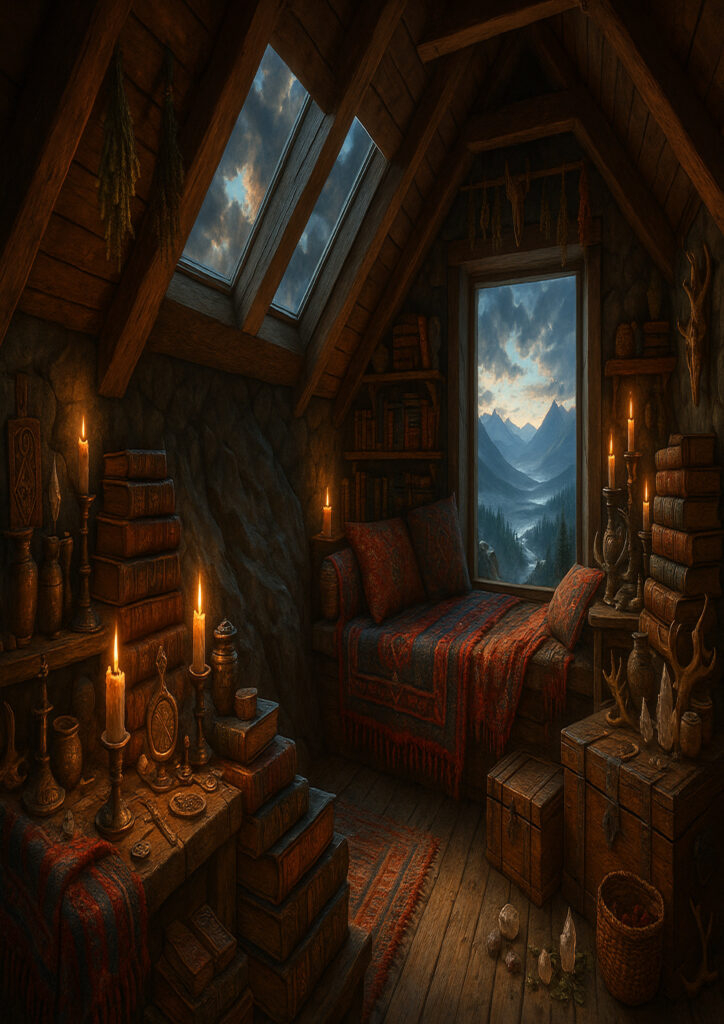 cozy interior inspired by traditional craftsmanship