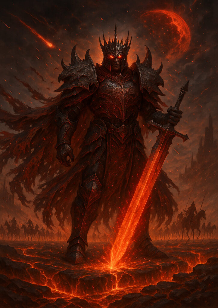 Warhammer inspired vampires digital fantasy art