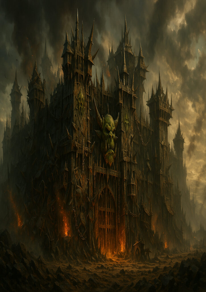 fantasy landscape illustration showing untouched land