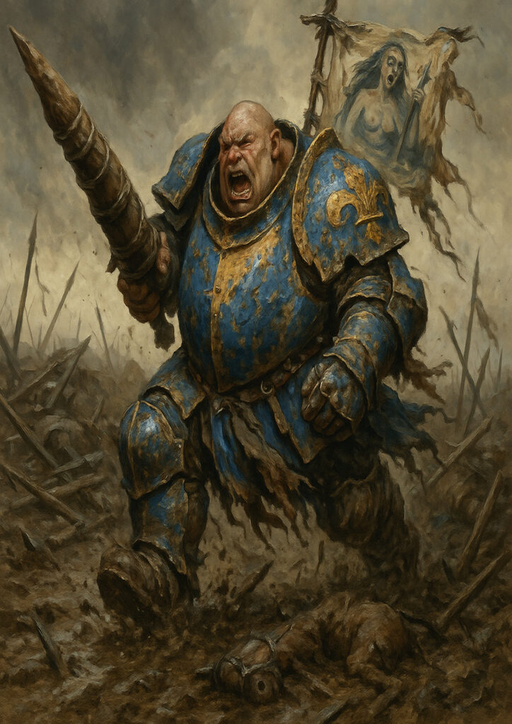 Massive ogres warriors warhammer inspired artwork